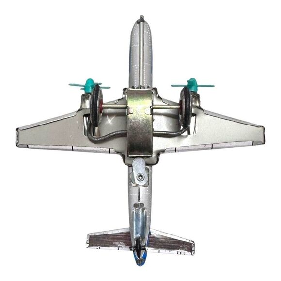 Vintage Tin Toy Airplane ST-1 Model 622 Collectible Original Box Collectors - Picture 4 of 6